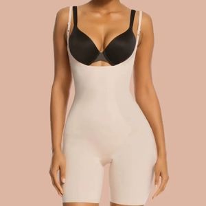 SHAPERX Tummy Control Shapewear for Women Seamless Body Shaper Color: Beige/Nude